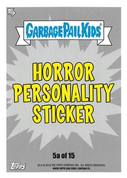2019 Topps Garbage Pail Kids: Revenge of Oh, the Horror-ible! - Blood Splatter Purple #5a Alive Clive Back