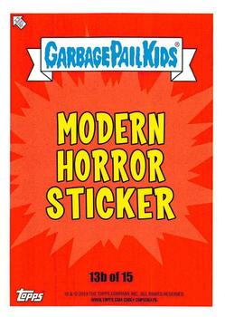 2019 Topps Garbage Pail Kids: Revenge of Oh, the Horror-ible! - Blood Splatter Purple #13b Sam Spew Back