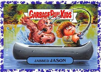 2019 Topps Garbage Pail Kids: Revenge of Oh, the Horror-ible! - Blood Splatter Purple #6a Jabbed Jason Front