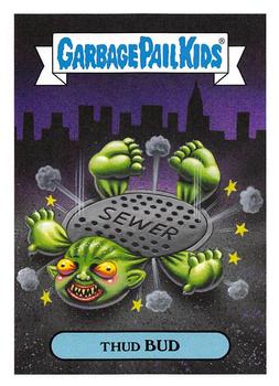 2019 Topps Garbage Pail Kids: Revenge of Oh, the Horror-ible! - Black Light #4a Thud Bud Front