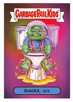 2019 Topps Garbage Pail Kids: Revenge of Oh, the Horror-ible! - Black Light #7a Raoul-ies Front
