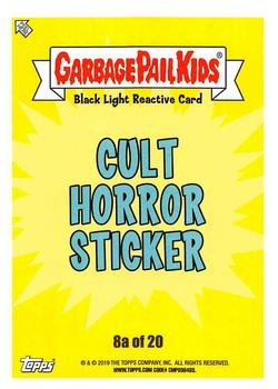 2019 Topps Garbage Pail Kids: Revenge of Oh, the Horror-ible! - Black Light #8a Killed Klyde Back