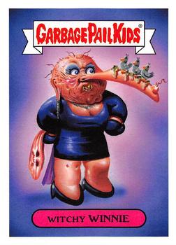 2019 Topps Garbage Pail Kids: Revenge of Oh, the Horror-ible! - Black Light #2a Witchy Winnie Front