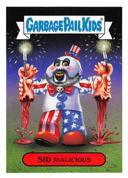 2019 Topps Garbage Pail Kids: Revenge of Oh, the Horror-ible! - Black Light #5b Sid Malicious Front