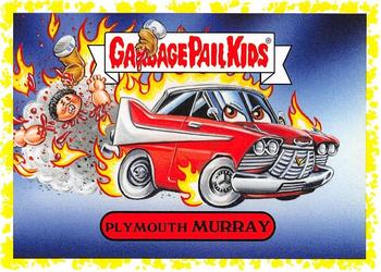 2019 Topps Garbage Pail Kids: Revenge of Oh, the Horror-ible! - Blood Splatter Yellow #2b Plymouth Murray Front
