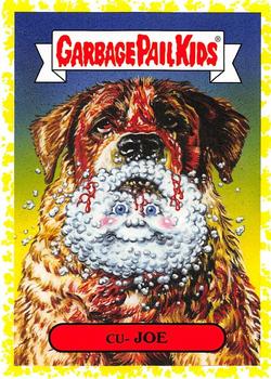 2019 Topps Garbage Pail Kids: Revenge of Oh, the Horror-ible! - Blood Splatter Yellow #4a Cu-Joe Front