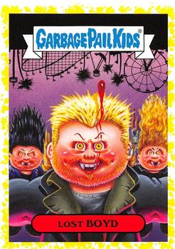 2019 Topps Garbage Pail Kids: Revenge of Oh, the Horror-ible! - Blood Splatter Yellow #8a Lost Boyd Front