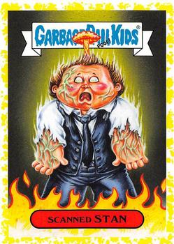 2019 Topps Garbage Pail Kids: Revenge of Oh, the Horror-ible! - Blood Splatter Yellow #14a Scanned Stan Front
