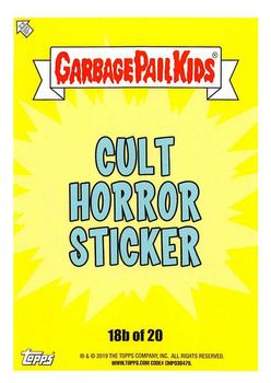 2019 Topps Garbage Pail Kids: Revenge of Oh, the Horror-ible! - Blood Splatter Yellow #18b Trilogy of Terry Back