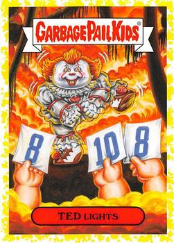 2019 Topps Garbage Pail Kids: Revenge of Oh, the Horror-ible! - Blood Splatter Yellow #6b Ted Lights Front