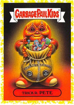2019 Topps Garbage Pail Kids: Revenge of Oh, the Horror-ible! - Blood Splatter Yellow #14b Trick R. Pete Front