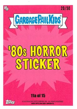 2019 Topps Garbage Pail Kids: Revenge of Oh, the Horror-ible! - Blood Splatter Gold #11a Rex Wrecks Back