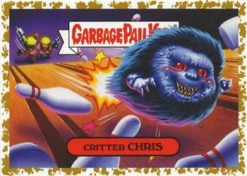 2019 Topps Garbage Pail Kids: Revenge of Oh, the Horror-ible! - Blood Splatter Gold #5a Critter Chris Front