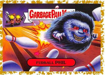 2019 Topps Garbage Pail Kids: Revenge of Oh, the Horror-ible! - Blood Splatter Gold #5b Furball Phil Front