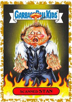 2019 Topps Garbage Pail Kids: Revenge of Oh, the Horror-ible! - Blood Splatter Gold #14a Scanned Stan Front