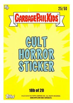 2019 Topps Garbage Pail Kids: Revenge of Oh, the Horror-ible! - Blood Splatter Gold #18b Trilogy of Terry Back