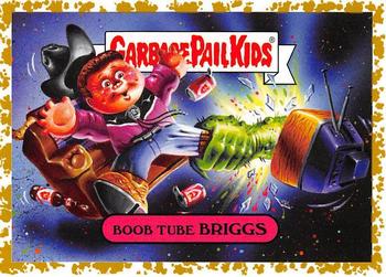 2019 Topps Garbage Pail Kids: Revenge of Oh, the Horror-ible! - Blood Splatter Gold #11b Boob Tube Briggs Front