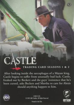 2013 Cryptozoic Castle Seasons 1 & 2 #52 Castle and the Curse of Kan-Xul Back