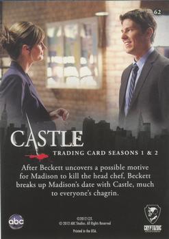 2013 Cryptozoic Castle Seasons 1 & 2 #62 Becks and Maddy Back