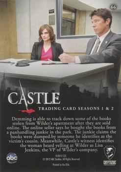 2013 Cryptozoic Castle Seasons 1 & 2 #66 Two Good Suspects Back