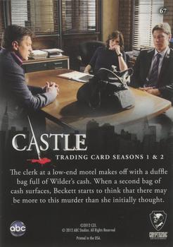 2013 Cryptozoic Castle Seasons 1 & 2 #67 Two-for-One Back