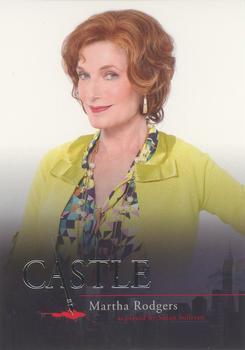 2013 Cryptozoic Castle Seasons 1 & 2 - Character Bios #C5 Martha Rodgers Front