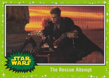2019 Topps Star Wars Journey to Star Wars The Rise of Skywalker - Green #5 The Rescue Attempt Front