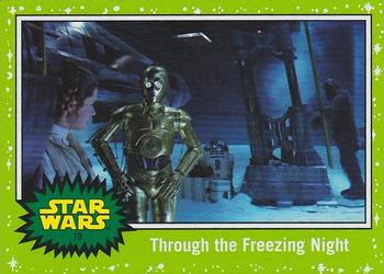 2019 Topps Star Wars Journey to Star Wars The Rise of Skywalker - Green #19 Through the Freezing Night Front