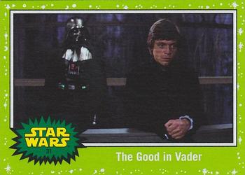 2019 Topps Star Wars Journey to Star Wars The Rise of Skywalker - Green #31 The Good in Vader Front