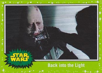 2019 Topps Star Wars Journey to Star Wars The Rise of Skywalker - Green #77 Back into the Light Front