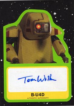 2019 Topps Star Wars Journey to Star Wars The Rise of Skywalker - Autographs #A-TW Tom Wilton Front