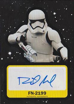 2019 Topps Star Wars Journey to Star Wars The Rise of Skywalker - Autographs Black #A-DA David Acord Front