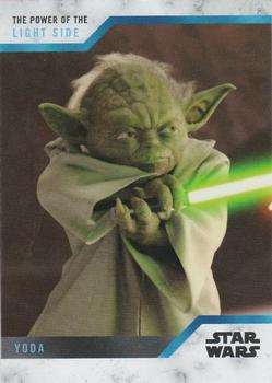 2019 Topps On Demand Set 17: Star Wars: The Power of the Light Side #9 Yoda Front