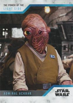 2019 Topps On Demand Set 17: Star Wars: The Power of the Light Side #11 Admiral Ackbar Front