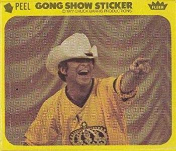 1977 Fleer Gong Show - Stickers #NNO Chuck Barris Front
