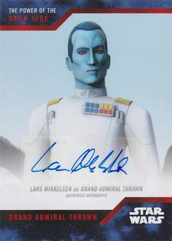 2019 Topps On Demand Set 12: Star Wars: The Power of the Dark Side - Autographs #15 Lars Mikkelsen Front