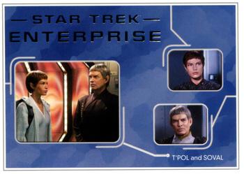 2019 Rittenhouse Star Trek Enterprise Archives Series 2 Heroes & Villains - Relationships #R6 T'Pol / Soval Front