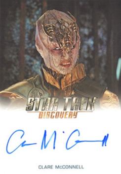 2019 Rittenhouse Star Trek Discovery Season One - Autographs (Full Bleed Design) #NNO Clare McConnell Front