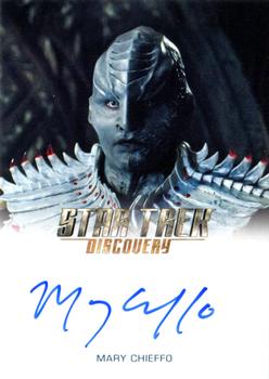 2019 Rittenhouse Star Trek Discovery Season One - Autographs (Full Bleed Design) #NNO Mary Chieffo Front