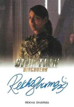2019 Rittenhouse Star Trek Discovery Season One - Autographs (Full Bleed Design) #NNO Rekha Sharma Front