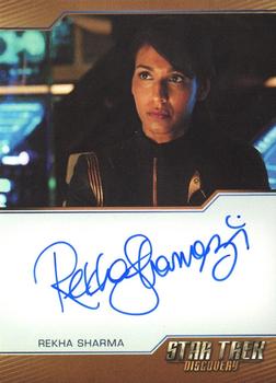 2019 Rittenhouse Star Trek Discovery Season One - Autographs (Border Design) #NNO Rekha Sharma Front