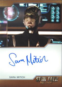 2019 Rittenhouse Star Trek Discovery Season One - Autographs (Border Design) #NNO Sara Mitich Front