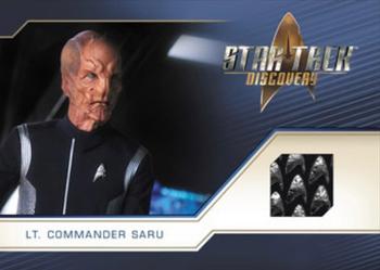 2019 Rittenhouse Star Trek Discovery Season One - Relics #RC05 Commander Saru Front