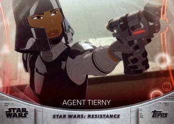 2020 Topps Women of Star Wars #3 Agent Tierny Front