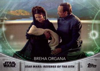 2020 Topps Women of Star Wars #12 Breha Organa Front
