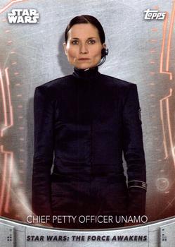 2020 Topps Women of Star Wars #17 Chief Petty Officer Unamo Front