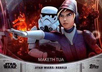 2020 Topps Women of Star Wars #46 Maketh Tua Front