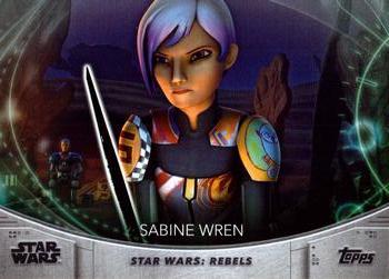 2020 Topps Women of Star Wars #72 Sabine Wren Front