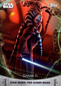 2020 Topps Women of Star Wars #77 Shaak Ti Front