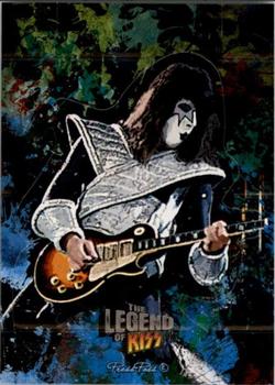 2010 Press Pass The Legend of Kiss - Pop Ups #PU-4 Ace Frehley Front